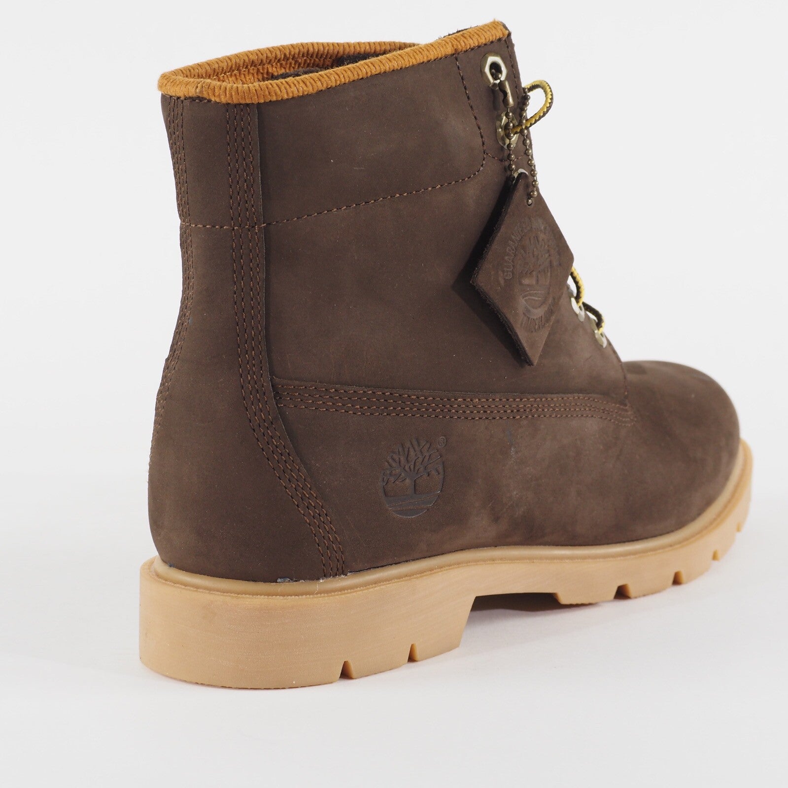 Mens Timberland 6 Inch Basic Brown 6400R Leather Lace Waterproof Walking Boots