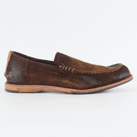 Mens Timberland Counterpane 79526 Dark Brown Leather Slip On Casual Loafer Shoes