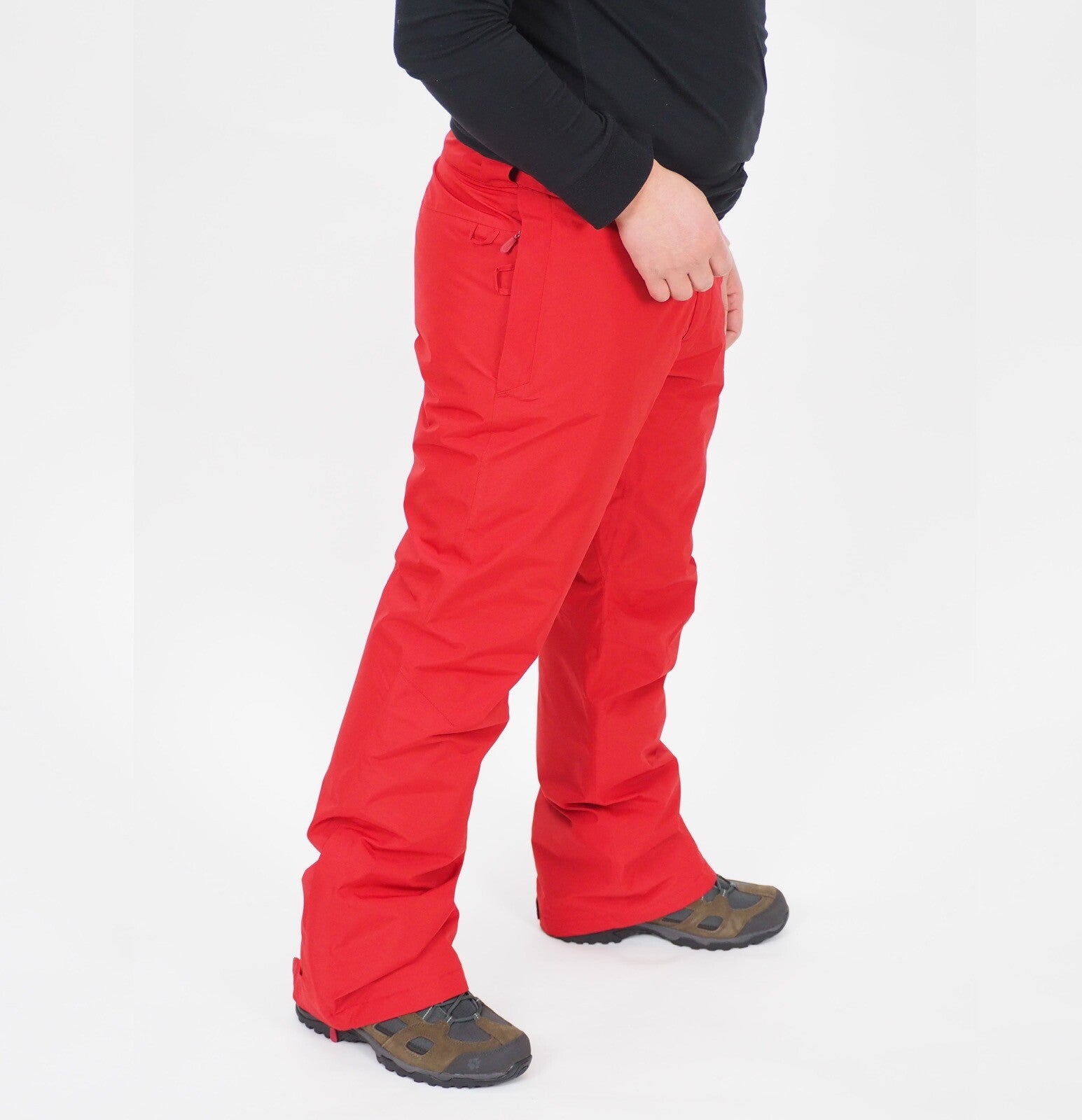 Mens Jack Wolfskin Powder Mountain 1112041 Red Lacquer Warm Hiking Trousers