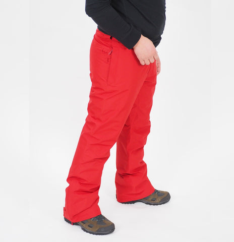 Mens Jack Wolfskin Powder Mountain 1112041 Red Lacquer Warm Hiking Trousers