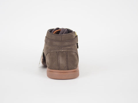 Boys Timberland Groveton A18JJ Brown Leather Trainers Casual Kids Chukka Boots