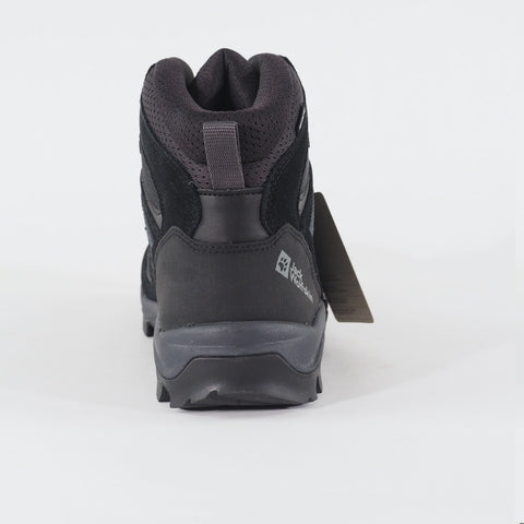 Mens Jack Wolfskin Vojo3 Texapore Leather Black Hiking Walking Waterproof Boots