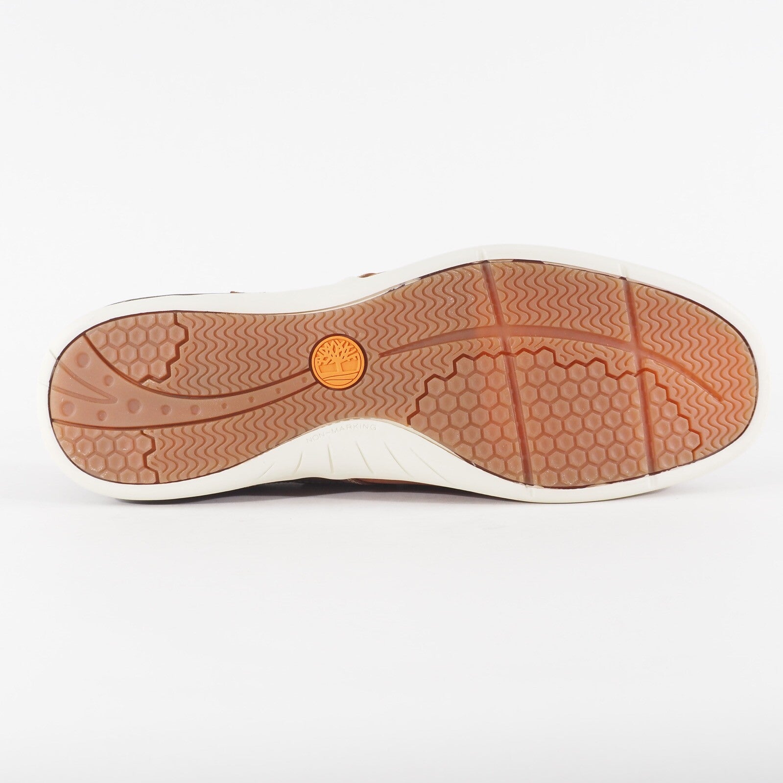 Mens Timberland Earthkeepers 2 Eye 5463A Tan Leather Lace Up Casual Boat Shoes