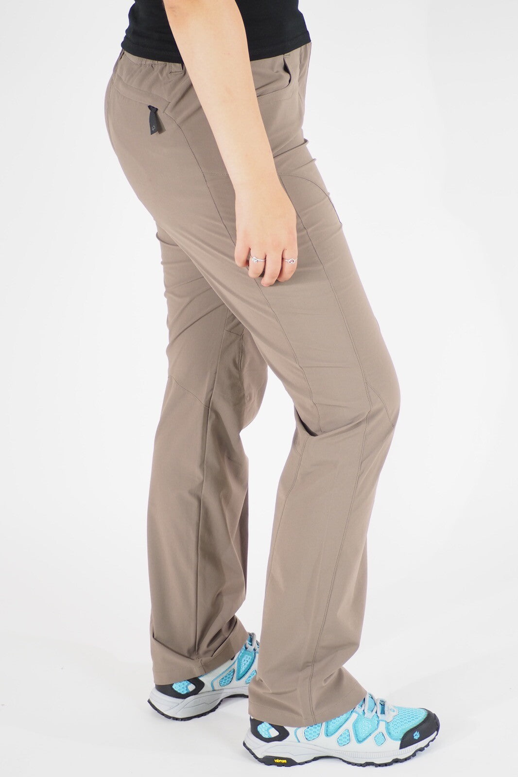 Womens Jack Wolfskin 1500732 Silstone Warm Windproof Stretch Hiking Trousers