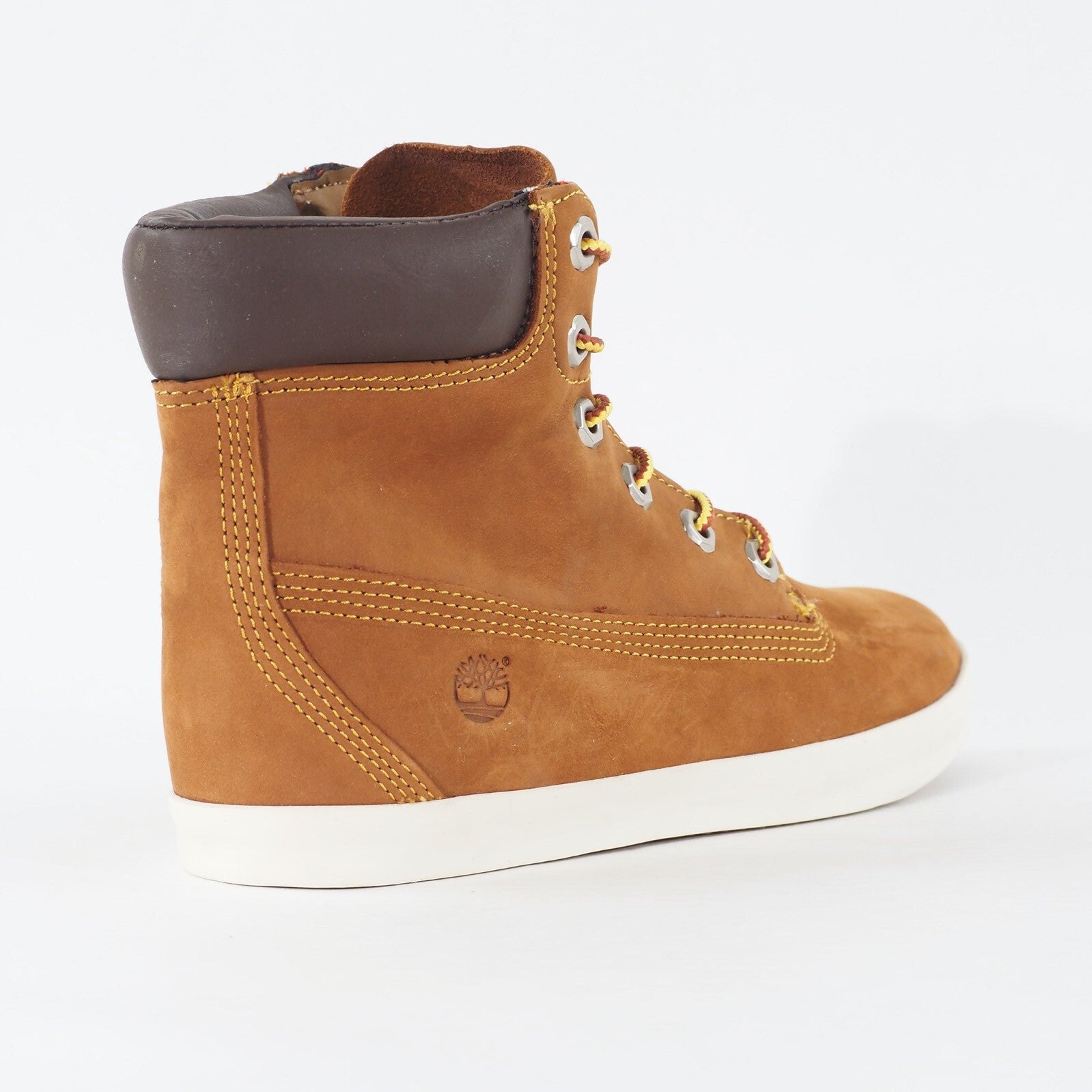 Womens Timberland EK Glastonbury Chukka 8642A Brown Leather Lace Up Casual Boots