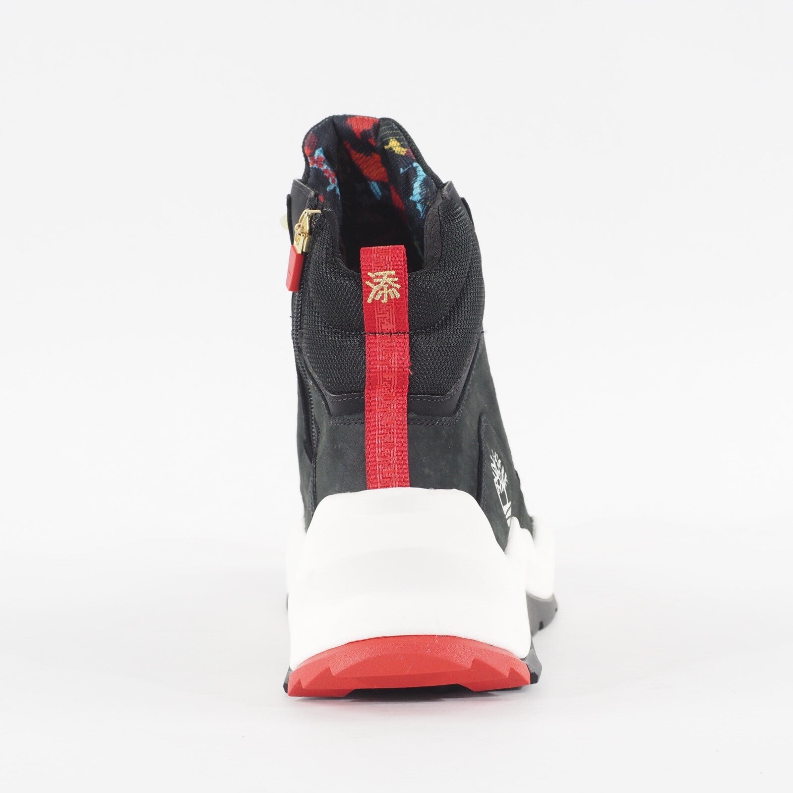 Mens Timberland Madbury A2PTC Black Nubuck Leather Zip Up Sneaker Boots