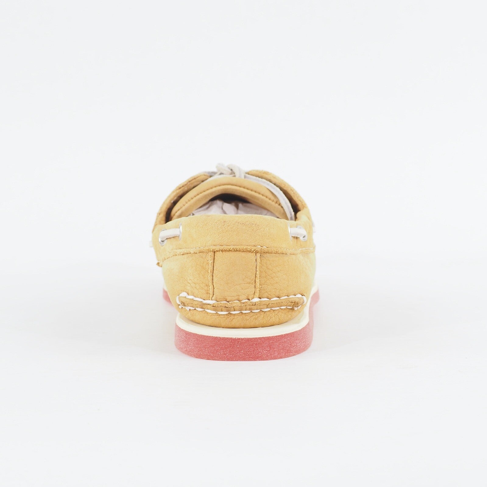 Mens Timberland Classic 2 Eyed 6507A Light Brown Lace Up Casual Boat Shoes