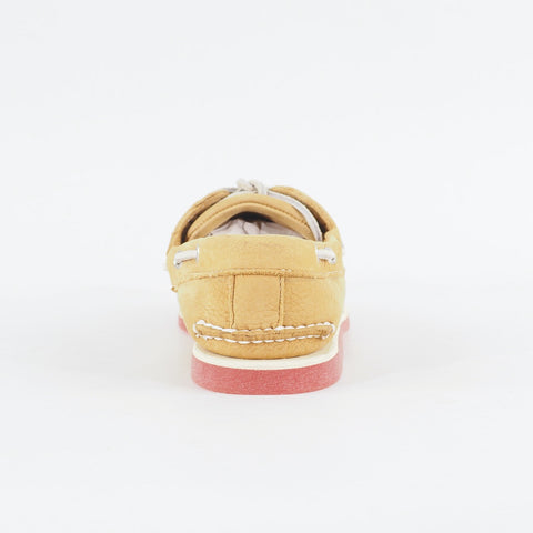 Mens Timberland Classic 2 Eyed 6507A Light Brown Lace Up Casual Boat Shoes