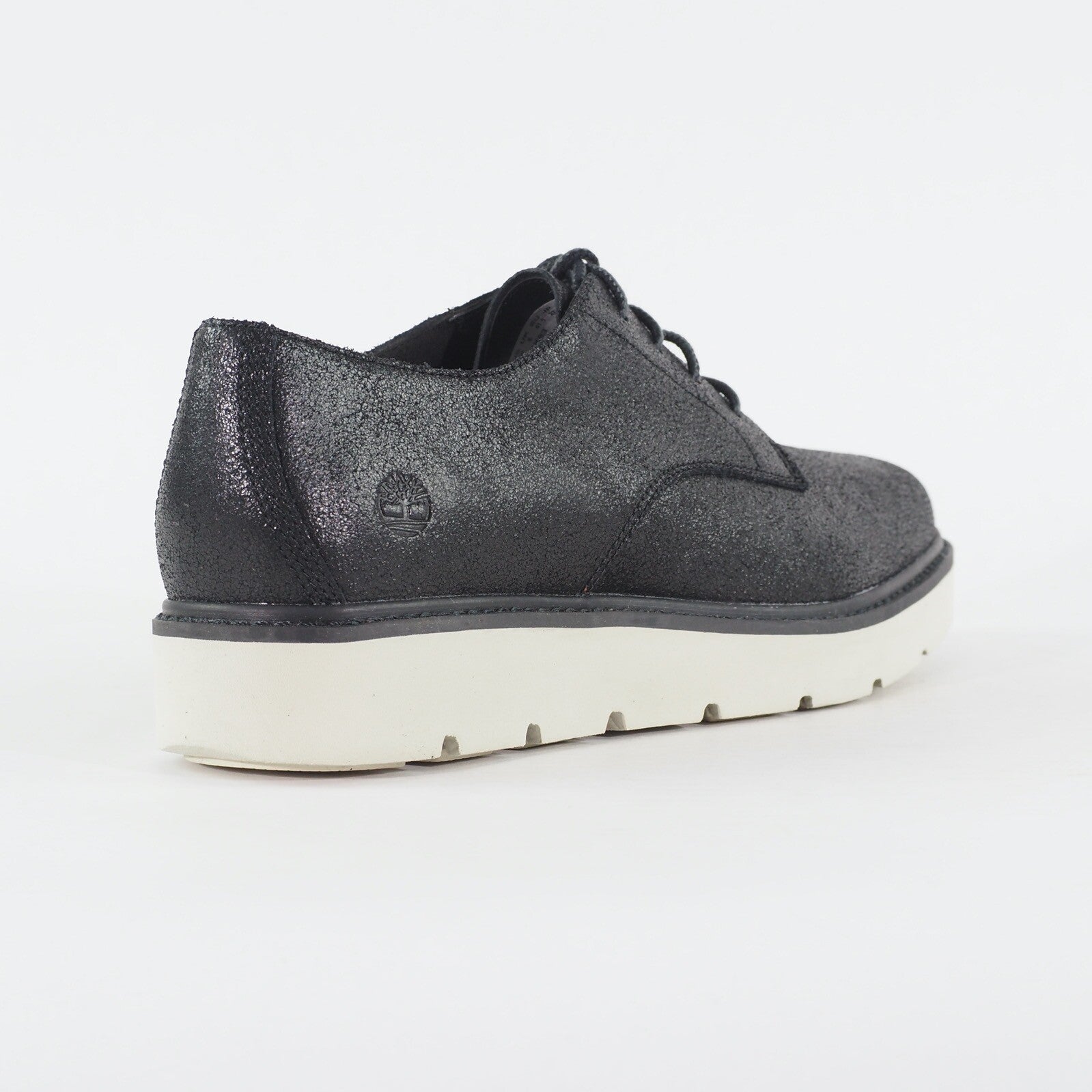 Womens Timberland Kenniston Ox A1K83 Black Leather Lace Up Platform Casual Shoes
