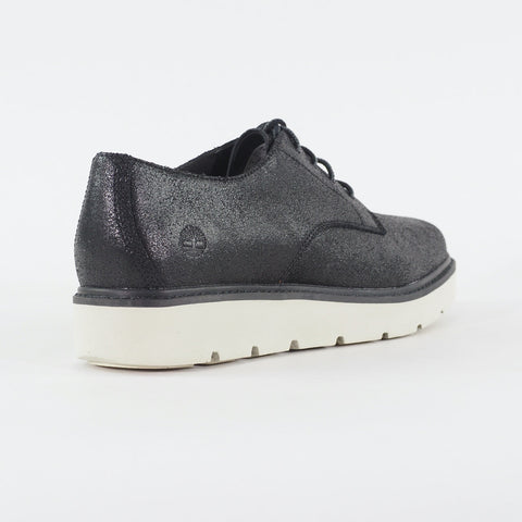 Womens Timberland Kenniston Ox A1K83 Black Leather Lace Up Platform Casual Shoes
