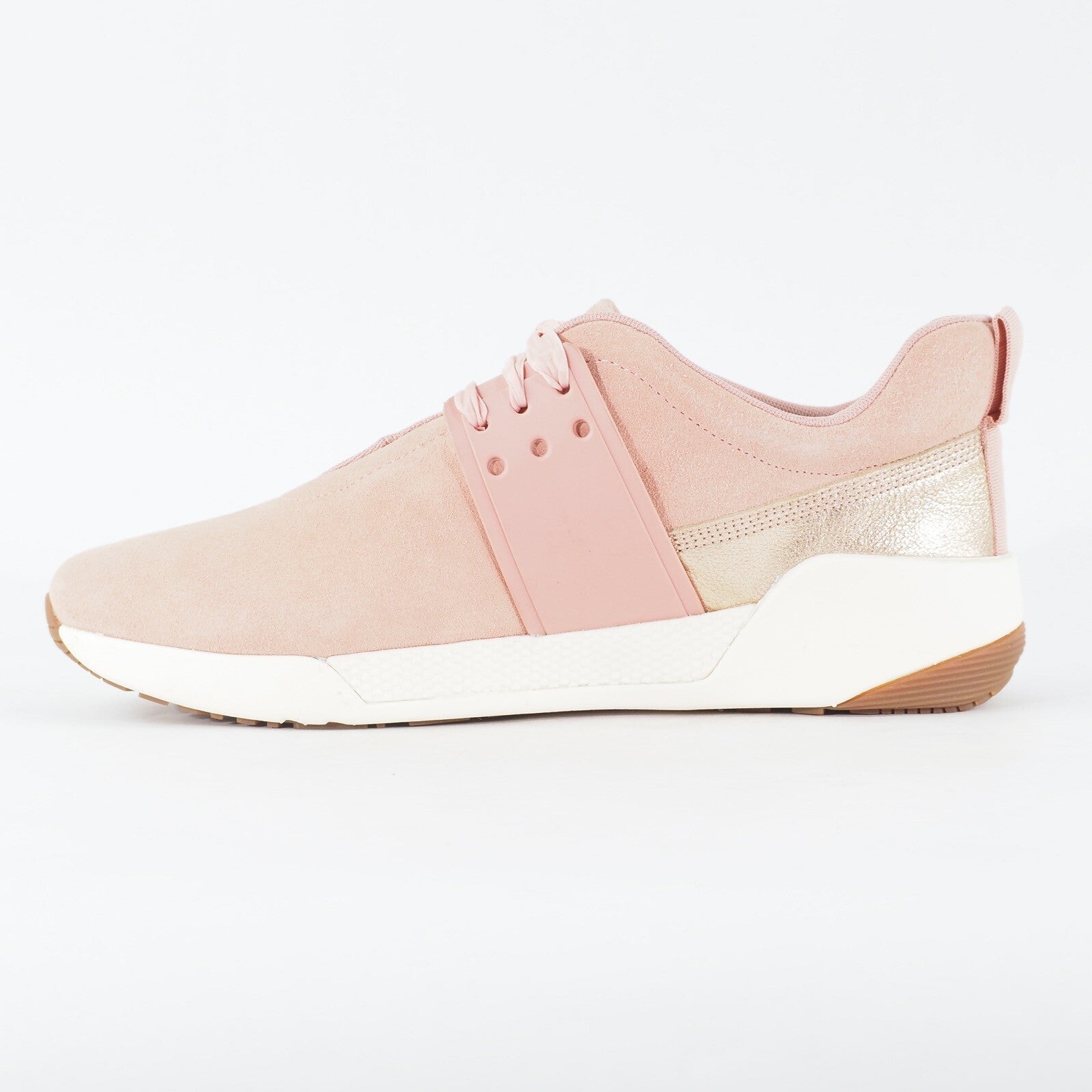 Womens Timberland Kiri Up Oxford A1TZW Rose Tan Leather Lace Up Casual Trainers