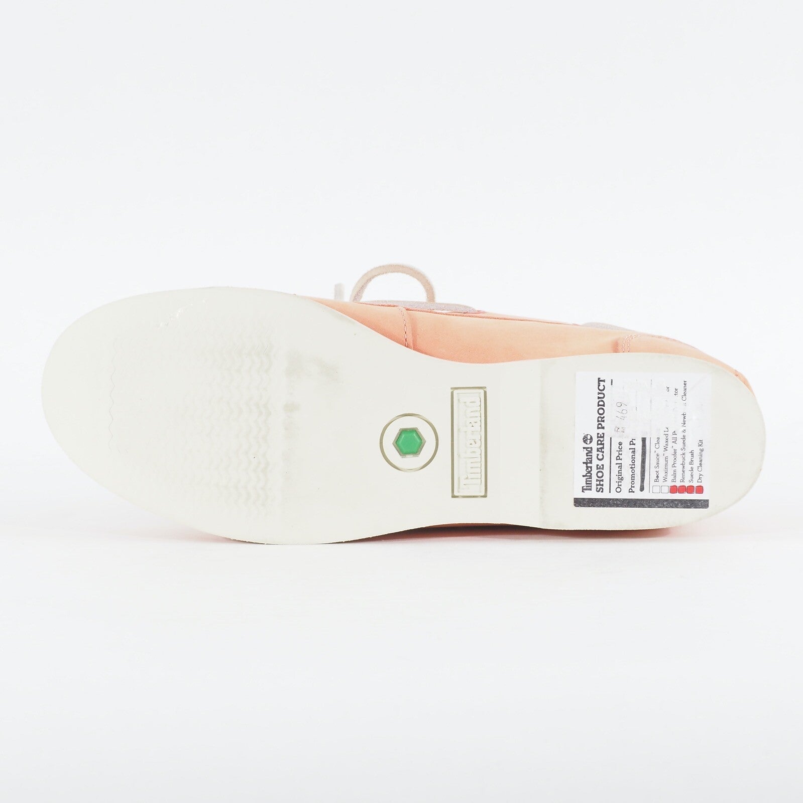 Womens Timberland Classic A1NB9 Medium Pink Leather Lace Up Casual Boat Shoes