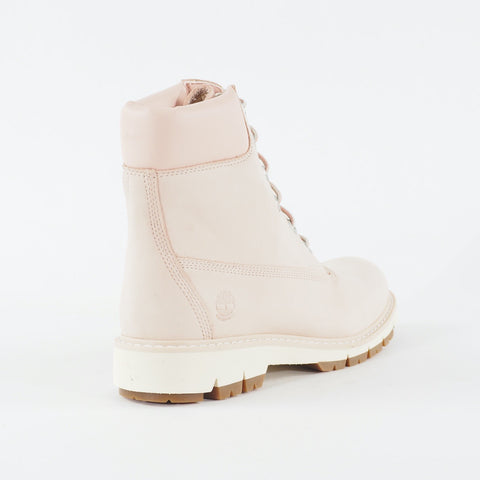 Womens Timberland Lucia Way 6inch A22Q2 Pink Leather Waterproof Ankle Boots