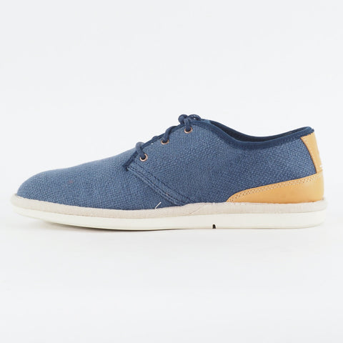 Mens Timberland City Shuffler A185W Medium Blue Fabric Lace Up Low Casual Shoes