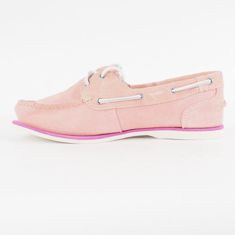 Womens Timberland Marin 8345B Light Pink Leather Casual Boat Shoes