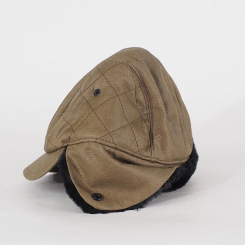 Adults Ben Sherman Plectrum Cotton Khaki Winter Casual Over The Ears Hat 