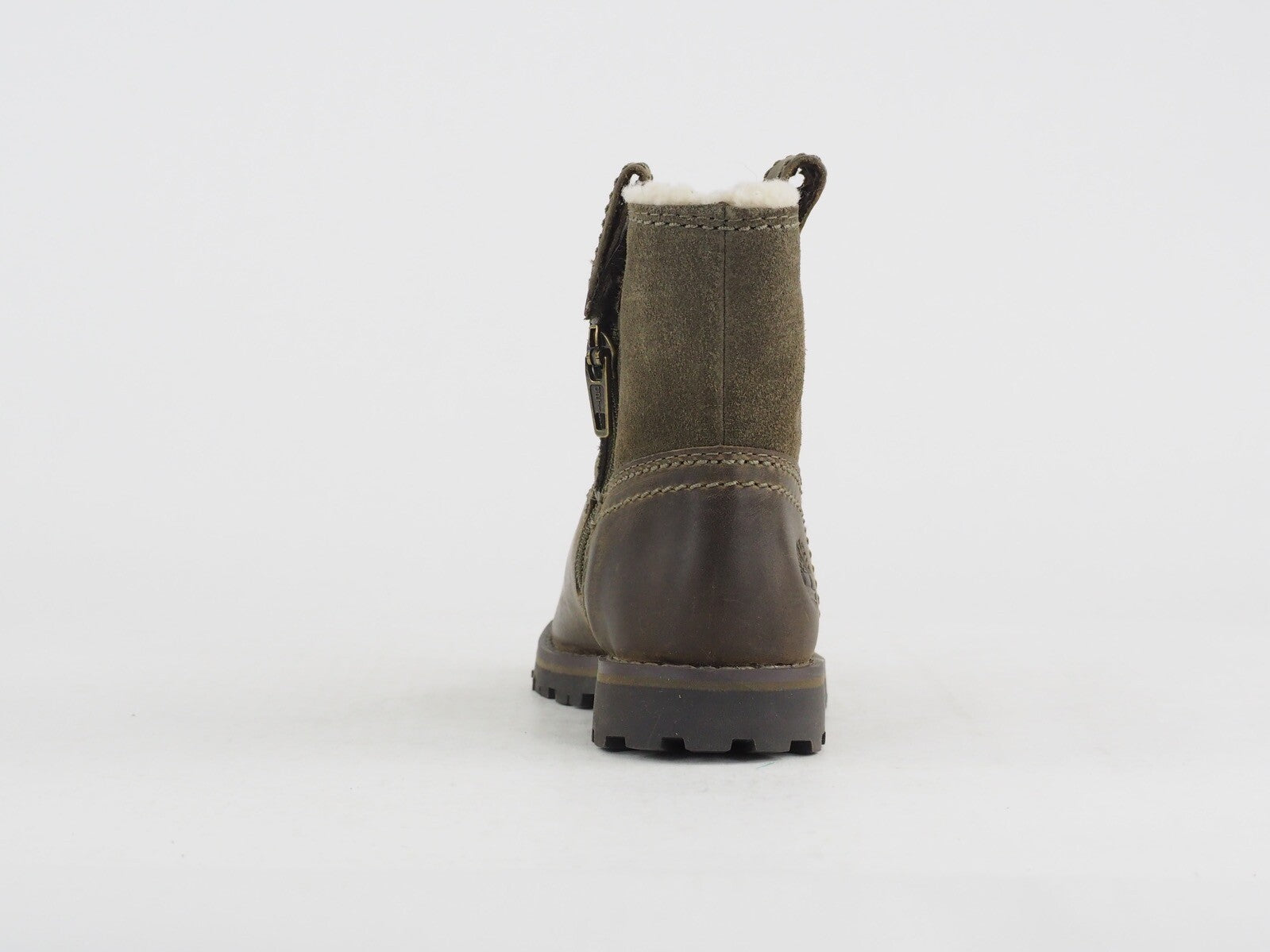 Toddlers Timberland Chestnut Ridge A1BSC Dark Brown Leather Warm Winter Boots
