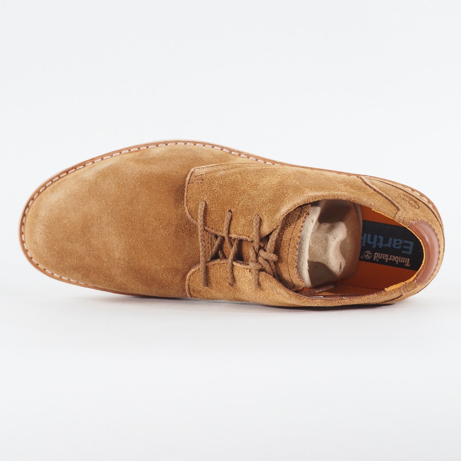 Mens Timberland Front Country Travel Oxford 5215R Suede Tan Lace Up Casual Shoe