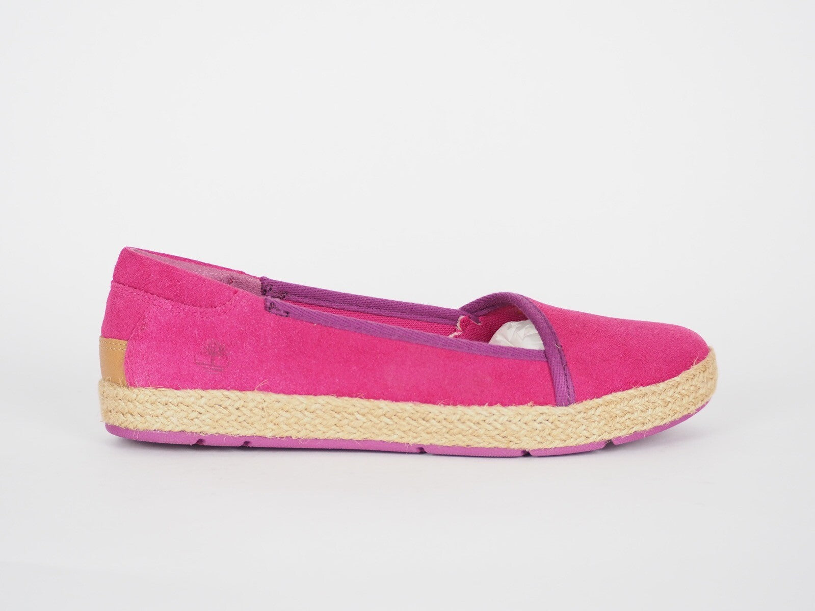 Womens Timberland Casco Bay A17AX Viva Pink Suede Slip On Shoes