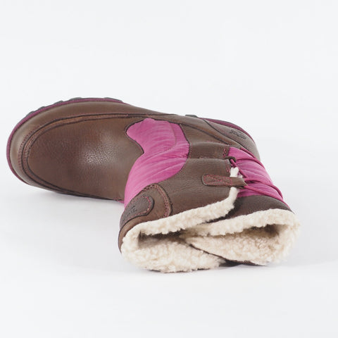 Womens Timberland Crystal Mountain 17694 Leather Cotton In Waterproof Boots