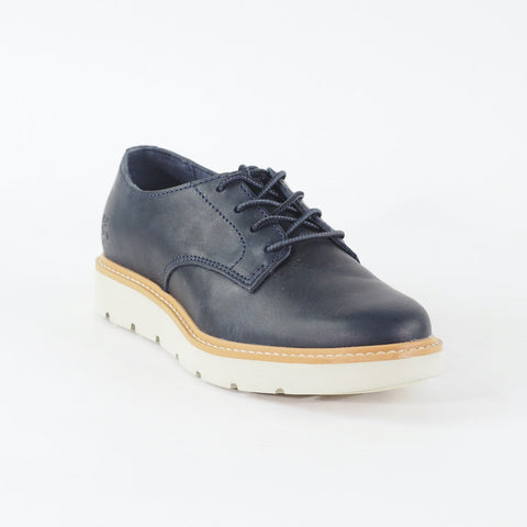 Womens Timberland Kenniston Oxford A18LC Black Iris Leather Lace Up Casual Shoes
