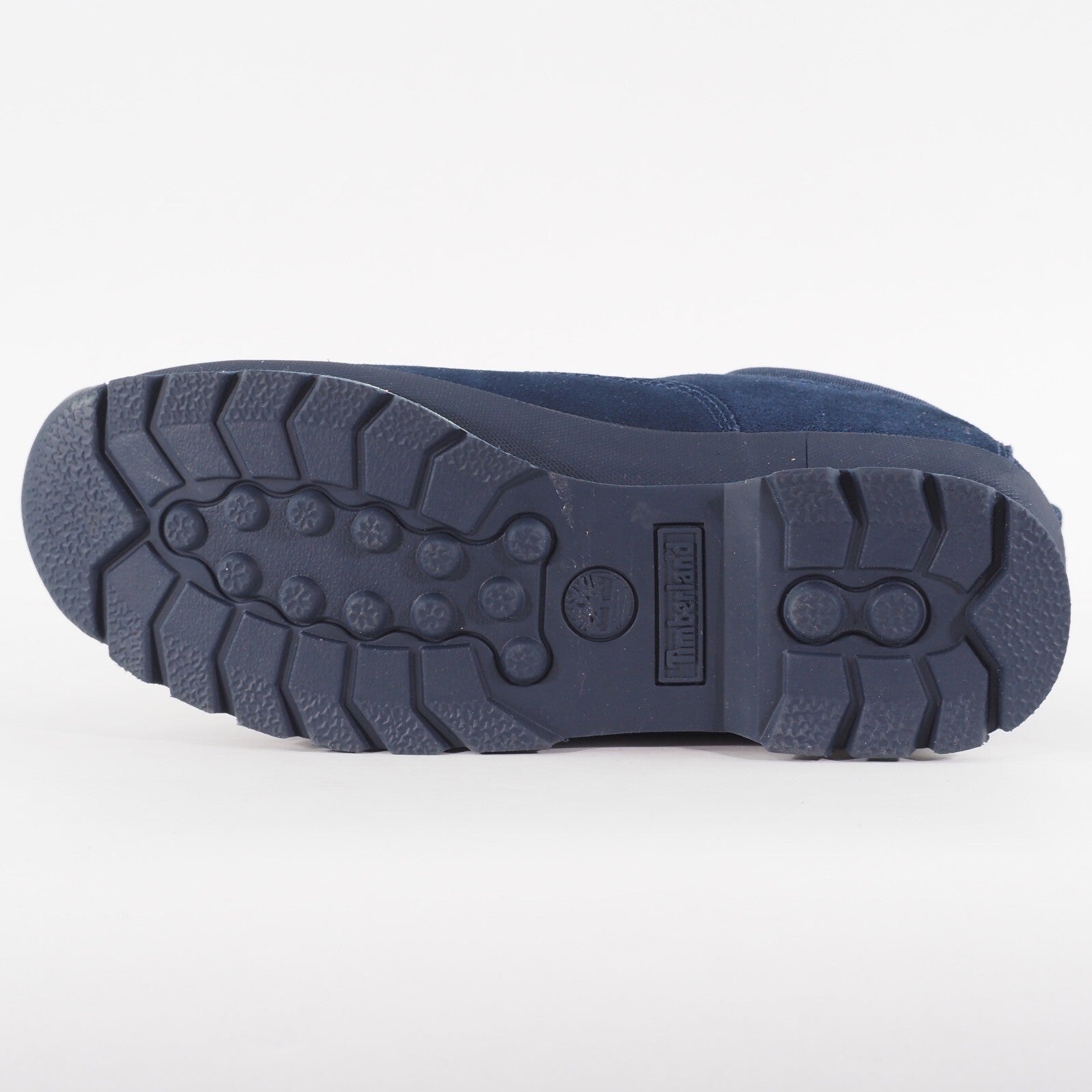 Mens Timberland Euro Hiker Low A689K Navy Leather Lace Up Hiking Walking Shoes