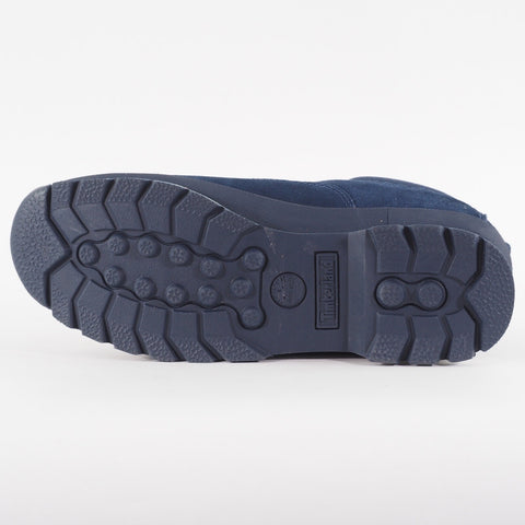 Mens Timberland Euro Hiker Low A689K Navy Leather Lace Up Hiking Walking Shoes