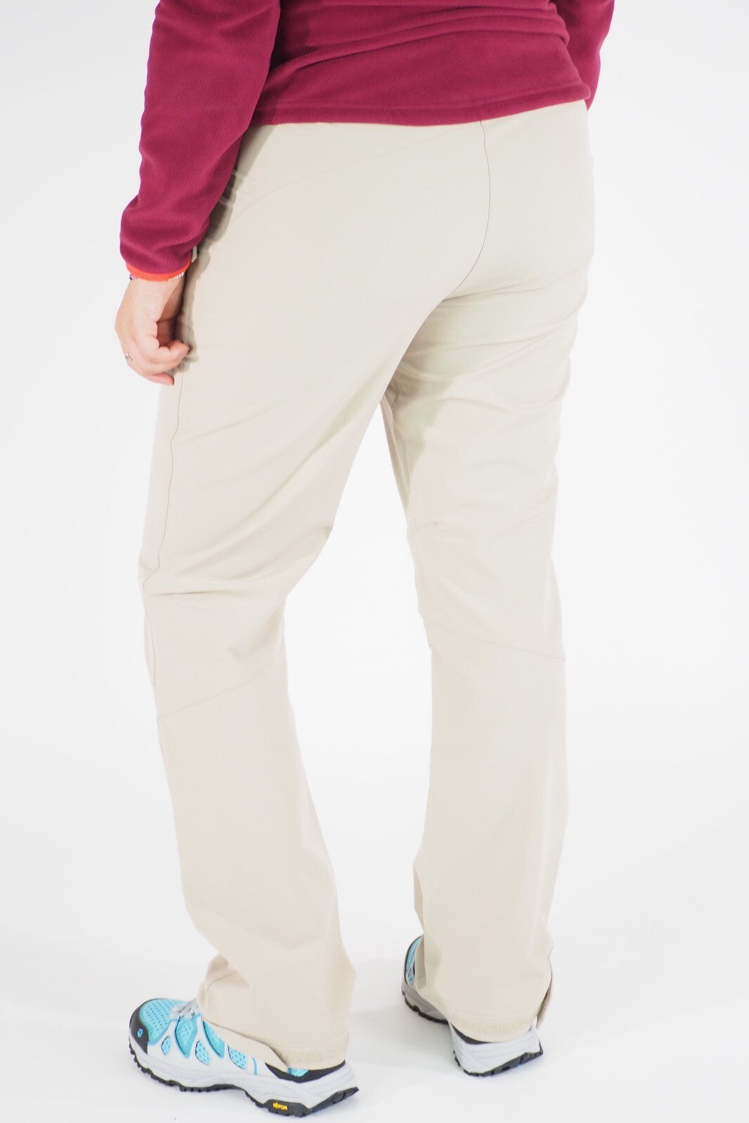 Womens Jack Wolfskin Activate 1503633 Cobblestone Warm Windproof Hiking Trousers