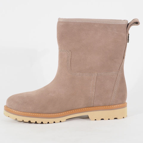 Womens Timberland Chamolx Valley A1SAA Taupe Leather Pull Casual Walking Boots