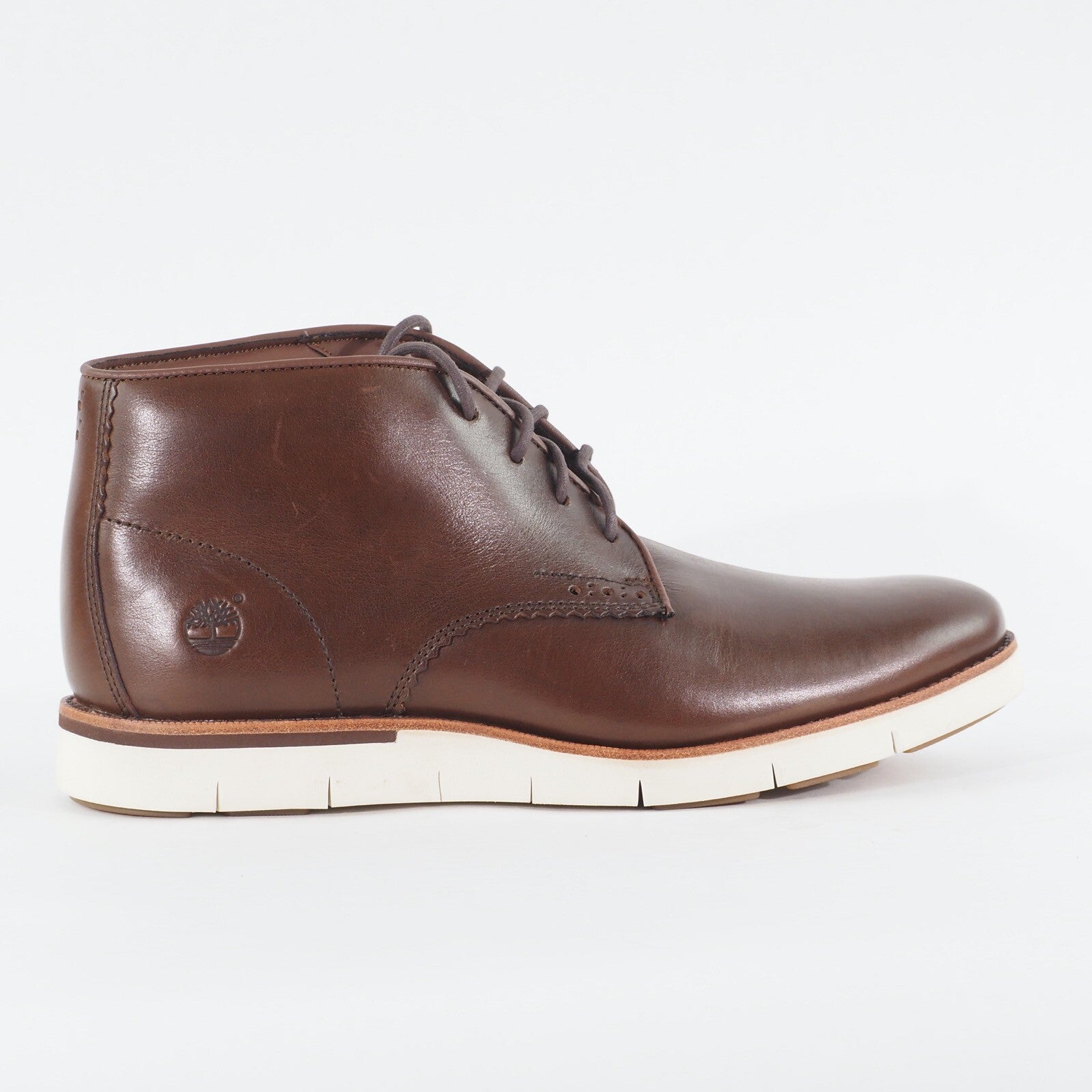 Mens Timberland Preston Hill A16SK Tan Leather Casual Walking Cukka Lace Boots