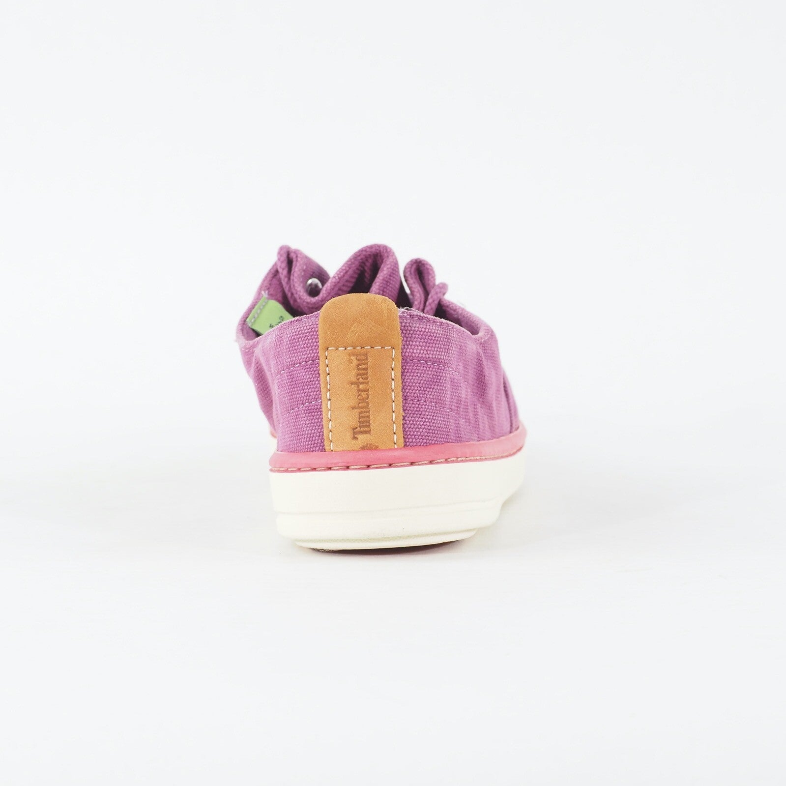 Womens Timberland Hookset Handcrafted A17VS Purple Canvas Lace Up Casual Shoes