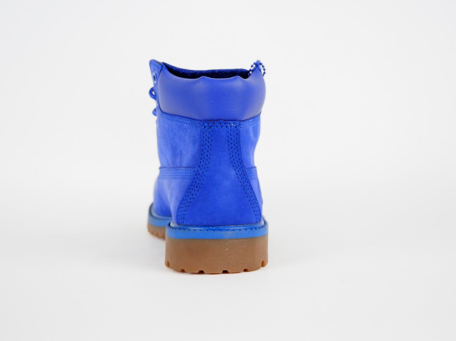 Boys Timberland 6 In Premium A1L5L Purple Nubuck Leather Casual Chukka Boots