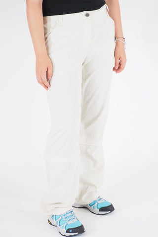 Womens Jack Wolfskin ZI 5007741 White Sand Windproof Stretch Hiking Trousers