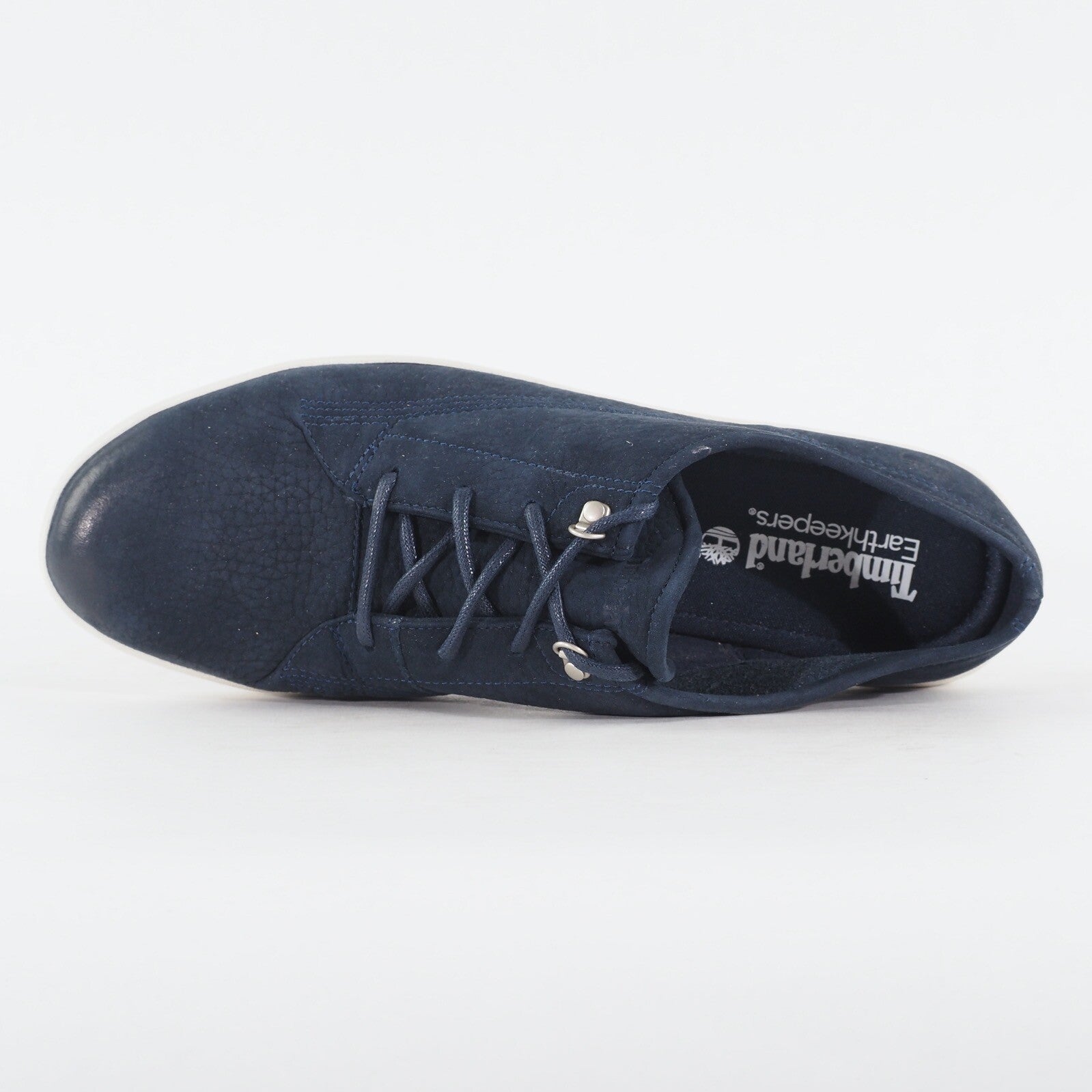 Womens Timberland EK Northport Ox 8469R Navy Leather Lace Low Top Casual Shoes