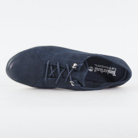 Womens Timberland EK Northport Ox 8469R Navy Leather Lace Low Top Casual Shoes