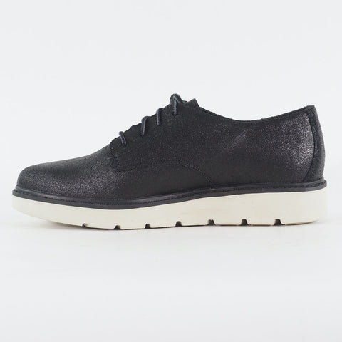Womens Timberland Kenniston Ox A1K83 Black Leather Lace Up Platform Casual Shoes