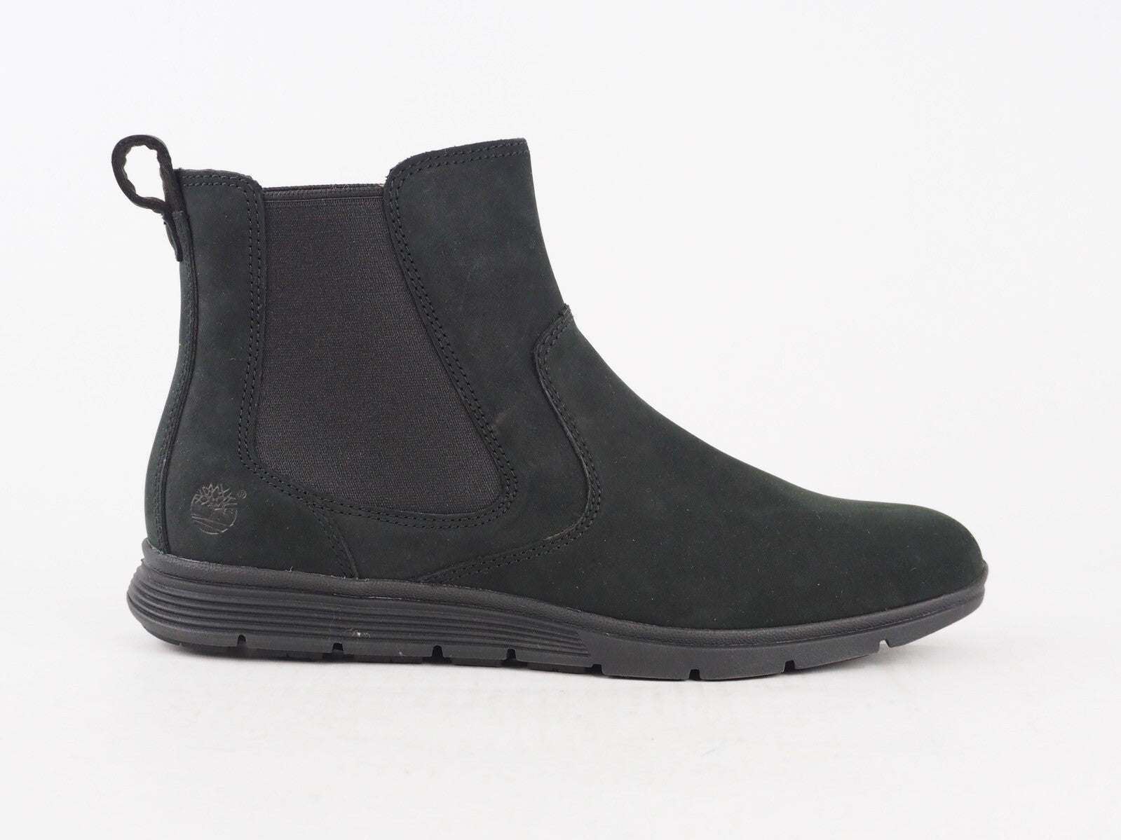 Womens Timberland Killington A18X2 Black Leather Casual Slip On Chelsea Boots