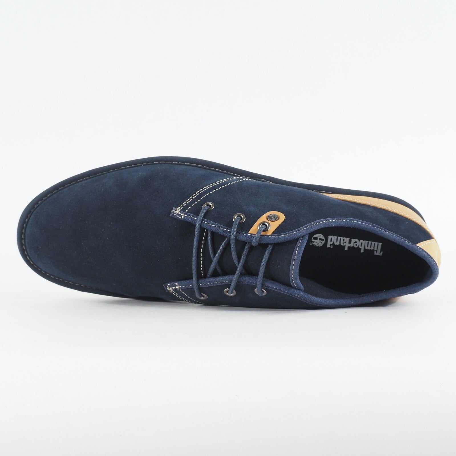 Mens Timberland City Shuffler A12ME Dark Blue Suede Lace Up Smart Casual Shoes