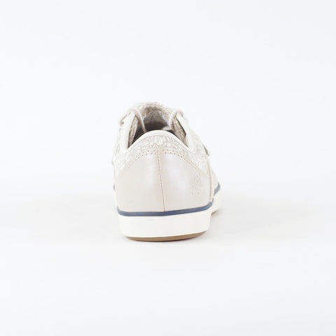 Womens Timberland Deering Ox 24678 White Floral Canvas / Leather Casual Shoes
