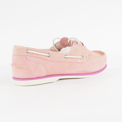 Womens Timberland Marin 8345B Light Pink Leather Casual Boat Shoes