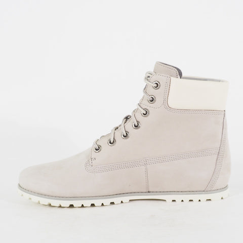 Womens Timberland 6 Inch Joslin A1H10 Grey Leather Lace Up Casual Walking Boots
