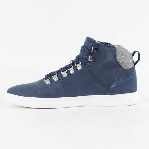 Mens Timberland Groveton Hiker A113Y Navy Blue Lace Up Walking Casual Boots 