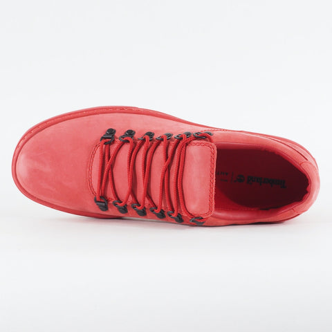 Mens Timberland Adventure 2.0 Cupsole A17ME Red Leather Lace Up Casual Shoes