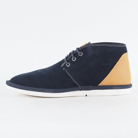Mens Timberland City Shuffler Chukka A12JV Navy Blue Lace Up Casual Chukka Boots