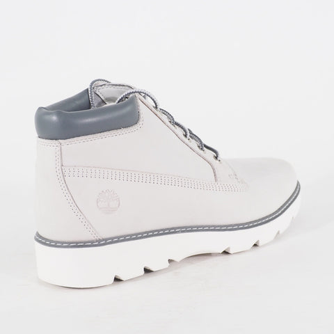 Womens Timberland Keeley Field Chukka A26KV Grey Leather Lace Up Walking Boots