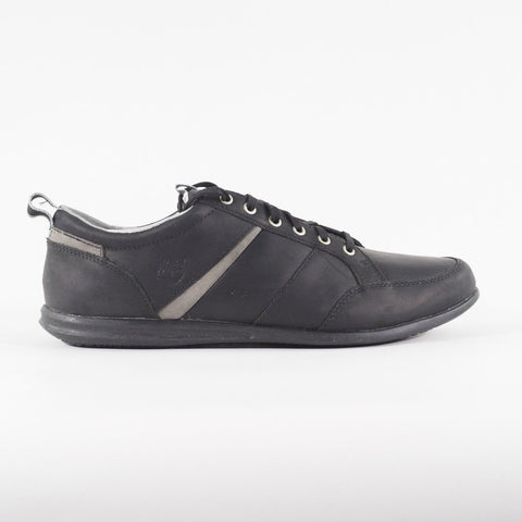 Mens Timberland Burnettsville Oxford Black Leather A12H2 Casual Walking Shoes