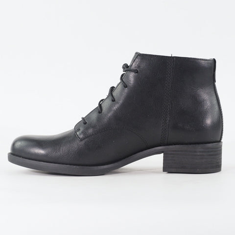 Womens Timberland Beckwith Chukka A19UN Black Leather Lace Up Casual Boots