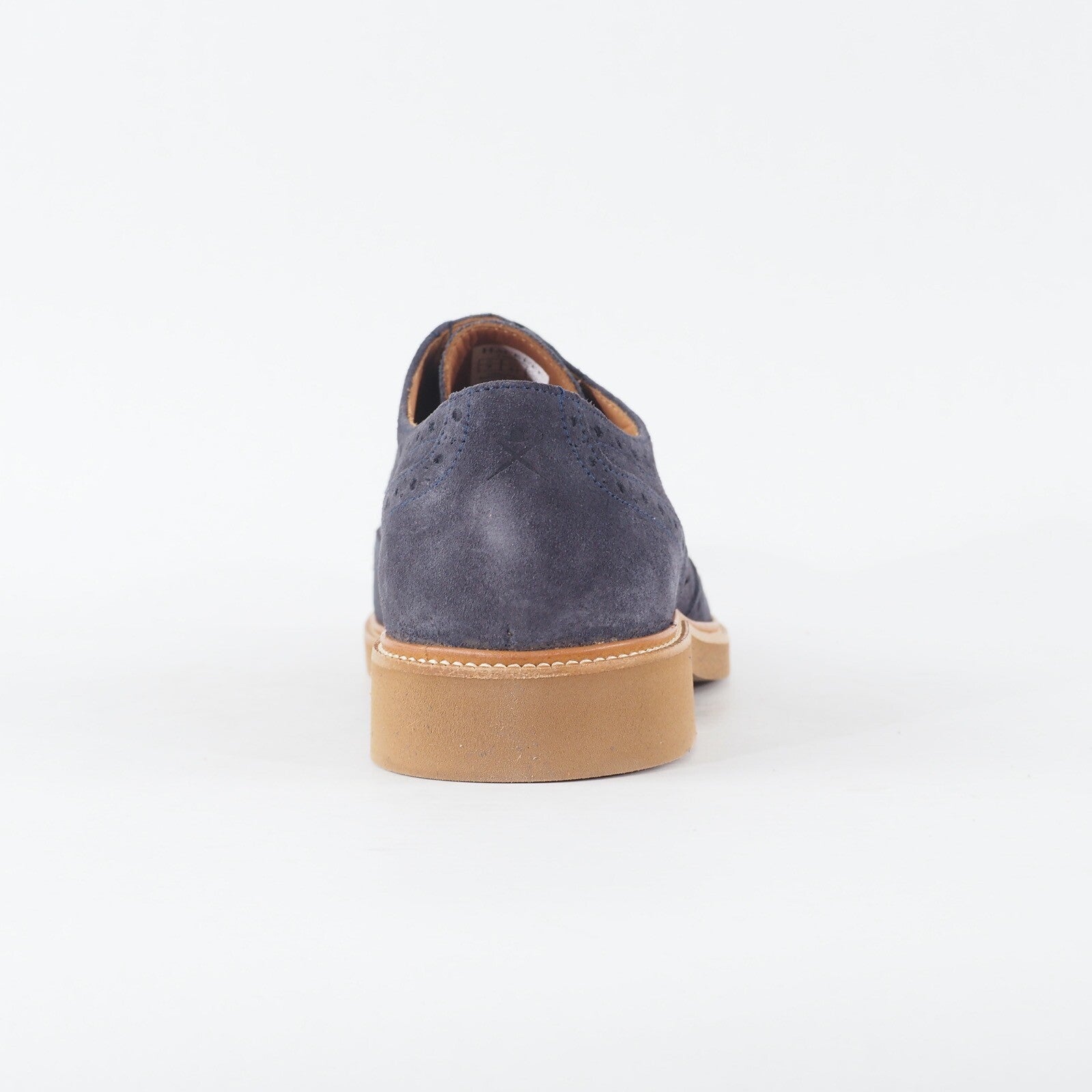 Mens Hackett London Chino Brogue HMS20801 595 Navy Suede Lace Up Formal Shoes