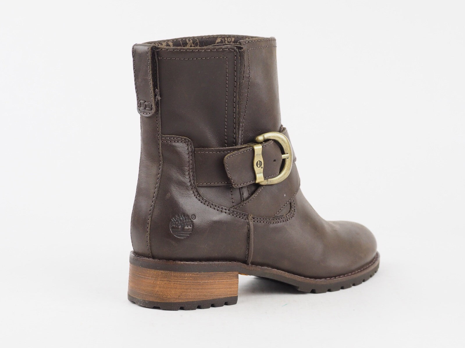 Womens Timberland Earthkeepers 4696 Tan Leather Casual Shoes Ankle Boots