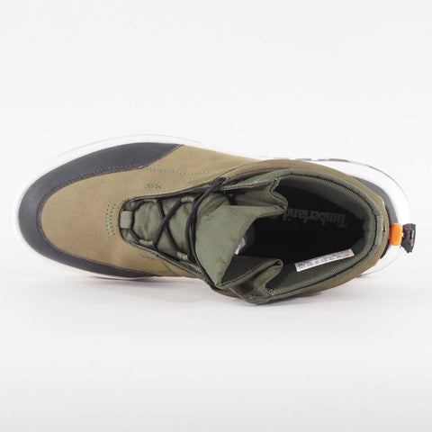 Mens Timberland Supaway Chukka A2KPN Dark Green Nubuck Leather Lace Casual Shoes